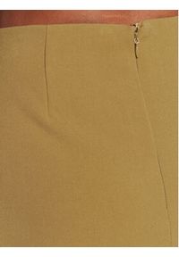 Moss Copenhagen Spódnica trapezowa Thalea 17125 Żółty Regular Fit. Kolor: żółty. Materiał: syntetyk