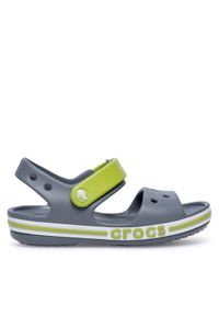 Crocs Sandały BAYABAND SANDAL K 205400-025 Szary. Kolor: szary