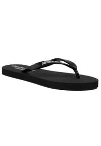 Calvin Klein Swimwear Japonki FF Sandals KW0KW01032 Czarny. Kolor: czarny #1