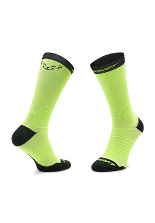 Dynafit Skarpety wysokie unisex Ultra Cushion 70878 Żółty. Kolor: żółty. Materiał: materiał