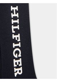 TOMMY HILFIGER - Tommy Hilfiger Legginsy KG0KG07410 D Granatowy Slim Fit. Kolor: niebieski. Materiał: bawełna