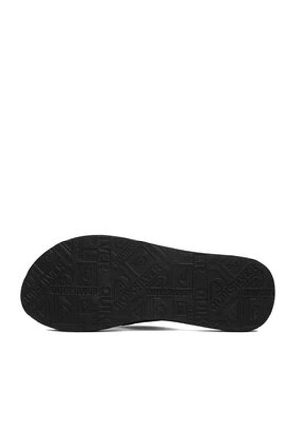 Quiksilver Japonki EO-DUNE CQ10036MEUX Czarny. Kolor: czarny. Materiał: skóra