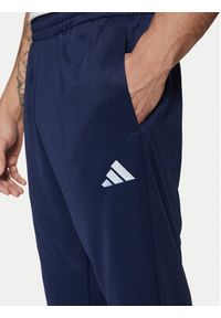 Adidas - adidas Dres Sportswear Basic 3-Stripes JI8873 Granatowy Regular Fit. Kolor: niebieski. Materiał: syntetyk #6