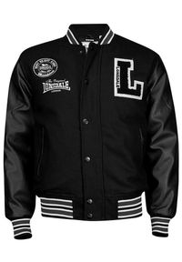 Kurtka puchowa przez cały sezon Lonsdale Oxford. Kolor: czarny. Materiał: puch. Sport: turystyka piesza #2