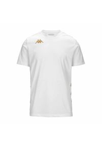 Koszulka Kappa Giovo. Kolor: biały, wielokolorowy. Materiał: tkanina, bawełna. Sport: piłka nożna #1