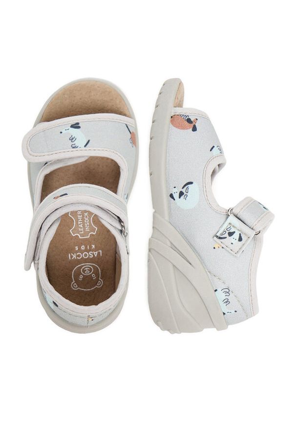 Lasocki Kids Kapcie CEO-LASOCKI-06 Zielony. Kolor: zielony. Materiał: materiał