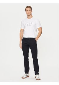 Guess T-Shirt M5RI12 J1314 Biały Slim Fit. Kolor: biały. Materiał: bawełna #5