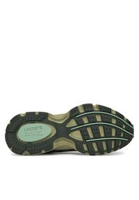 Lacoste Sneakersy L003 2K24 7-49SMA0008 Khaki. Kolor: brązowy. Materiał: materiał #3