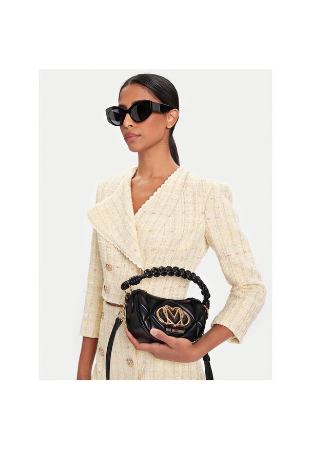 Love Moschino - Torebka LOVE MOSCHINO. Kolor: czarny