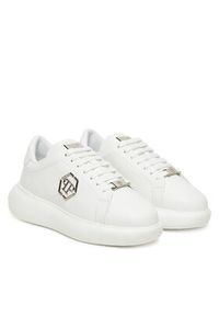 Philipp Plein - PHILIPP PLEIN Sneakersy FAES USC0804 PLE075N Biały. Kolor: biały. Materiał: skóra #6