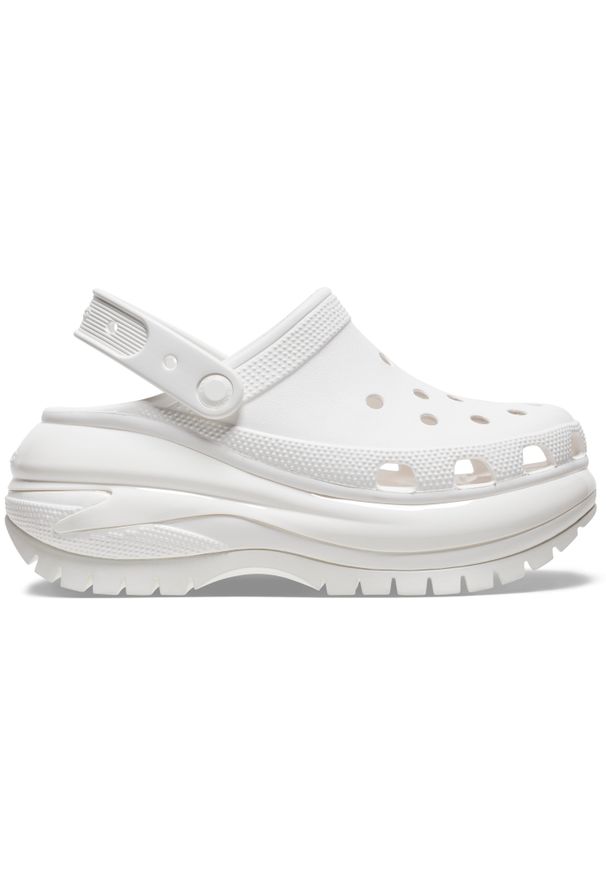 Tenisówki Crocs Model Classic Mega Crush Clog Kolor Biały. Kolor: biały. Materiał: syntetyk, materiał. Styl: sportowy