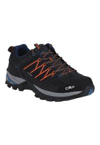 Buty trekkingowe męskie CMP Rigel Low Trekking Wp. Zapięcie: sznurówki. Kolor: wielokolorowy. Materiał: materiał, tkanina, syntetyk. Szerokość cholewki: normalna. Sport: turystyka piesza