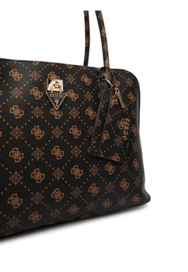 Guess Torebka Patsie Travel TWGP99 19024 Czarny. Kolor: czarny. Materiał: skórzane