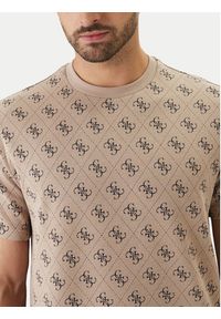 Guess T-Shirt M6GP34 K3200 Beżowy Relaxed Fit. Kolor: beżowy. Materiał: bawełna #3
