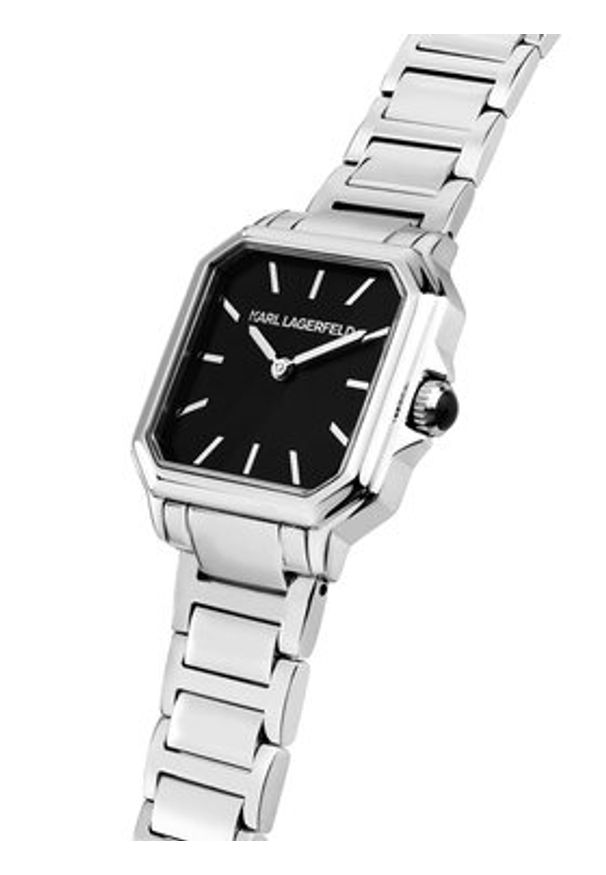 Karl Lagerfeld - KARL LAGERFELD Zegarek R0553102507 Srebrny. Kolor: srebrny
