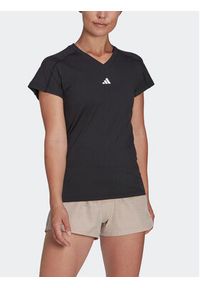 Adidas - adidas Koszulka techniczna Train Essentials HN5543 Czarny Slim Fit. Kolor: czarny. Materiał: syntetyk #4