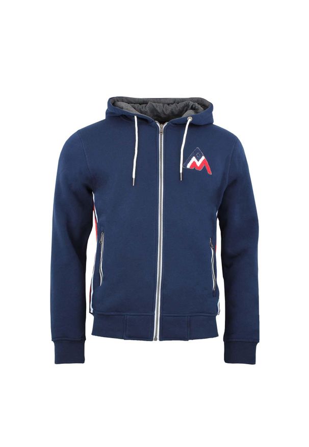 PEAK MOUNTAIN - Bluza Peak Mountain Charles. Kolor: wielokolorowy, niebieski, szary. Sezon: zima. Sport: narciarstwo