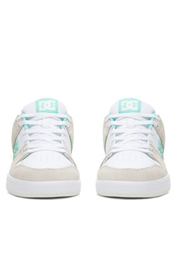 DC Sneakersy DC SHOE CURE DC01682270 Biały. Kolor: biały. Materiał: zamsz, skóra