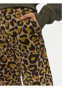 Alpha Industries Spodnie cargo 148021C Brązowy Loose Fit. Kolor: brązowy. Materiał: bawełna #2