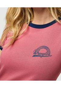 Wrangler - DAMSKA KOSZULKA WRANGLER RINGER TEE MAUVEWOOD 112370817 #3