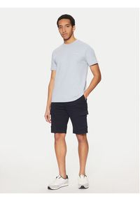 Calvin Klein Szorty materiałowe Modern Twill K10K114067 Granatowy Regular Fit. Kolor: niebieski. Materiał: bawełna