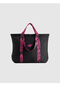 4f - 4F Torba na ramię (28 L) - czarna Uniwersalny. Kolor: czarny. Materiał: materiał. Sport: fitness #1