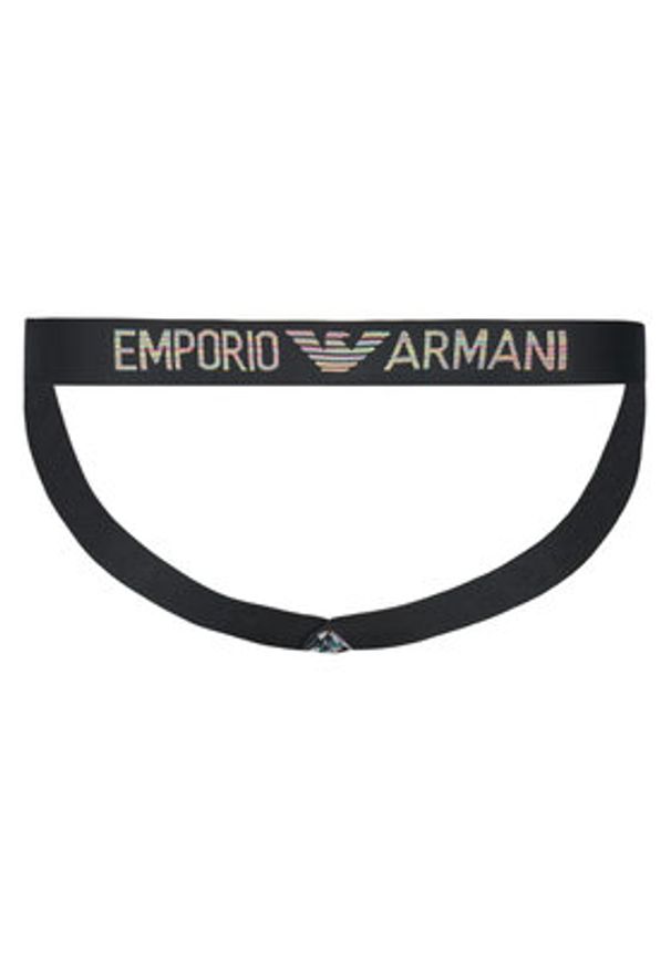 Emporio Armani Underwear Komplet 2 par slipów Jock Strap EM000257 AF10798 MC104 Kolorowy. Materiał: bawełna. Wzór: kolorowy