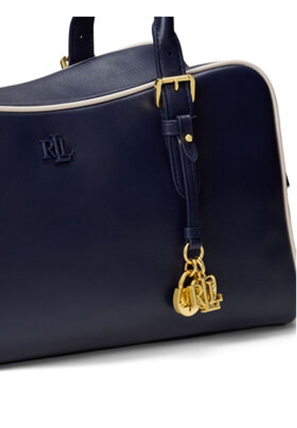 Lauren Ralph Lauren - LAUREN RALPH LAUREN Torebka 431P10510001 Granatowy. Kolor: niebieski. Materiał: skórzane