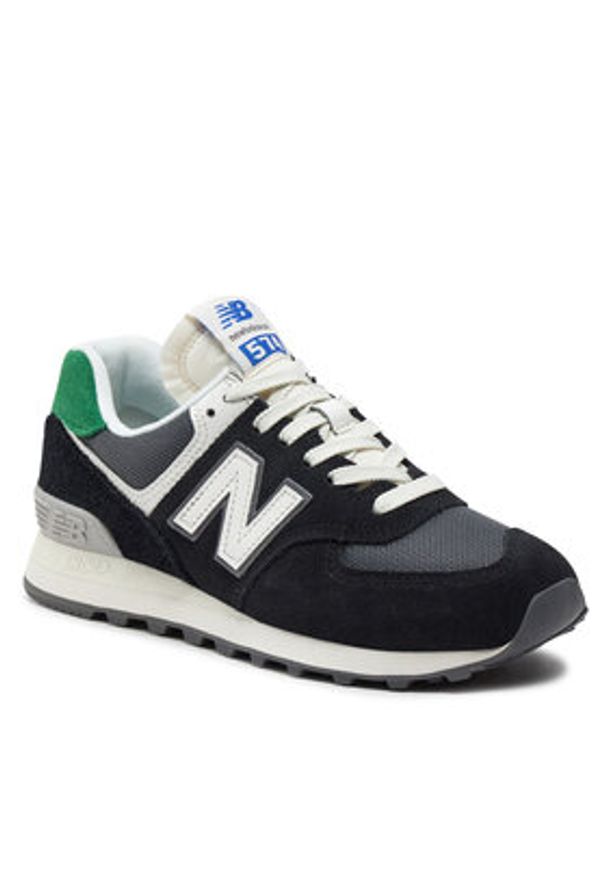 New Balance Sneakersy WL574YA1 Czarny. Kolor: czarny. Materiał: materiał. Model: New Balance 574