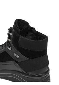 Remonte Trzewiki D0T79-00 Czarny. Kolor: czarny. Materiał: zamsz, skóra #2