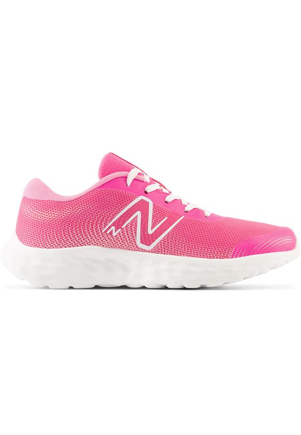 Buty dziecięce New Balance GP520PK8 – różowe. Kolor: różowy. Materiał: guma, syntetyk, materiał. Szerokość cholewki: normalna. Sport: bieganie