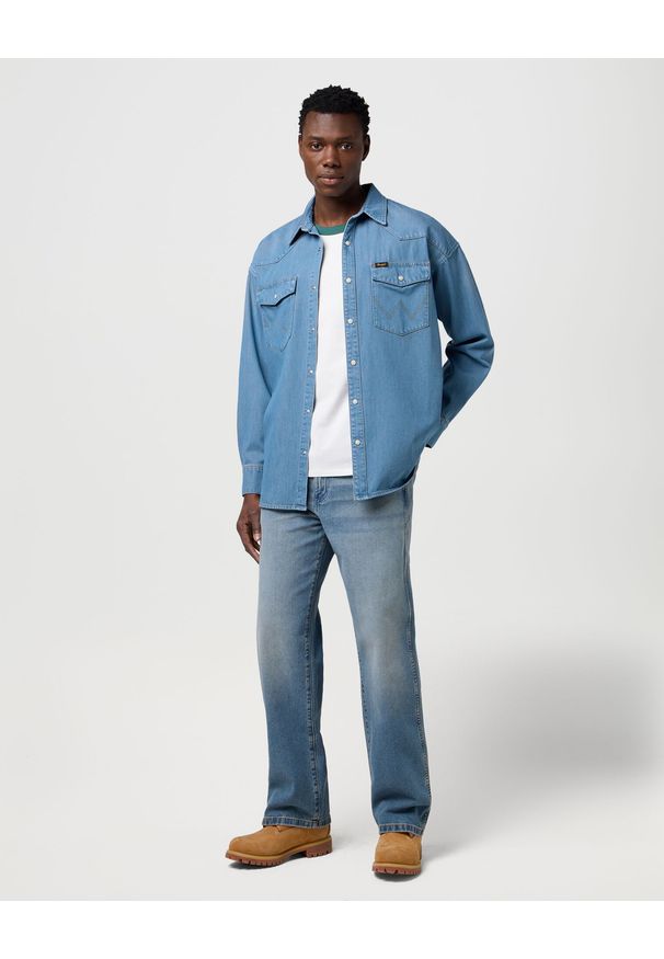 Wrangler - MESKIE SPODNIE WRANGLER LOOSE STRAIGHT AUTHENTIC MEDIUM 112371019