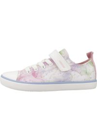 Tenisówki Geox Model J Gisli Girl Kolor Rose. Kolor: różowy. Materiał: syntetyk, tkanina. Sport: turystyka piesza