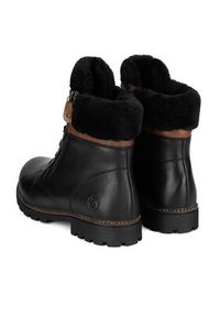 Remonte Trzewiki D8463-01 Czarny. Kolor: czarny. Materiał: skóra #2