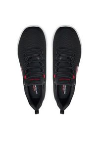 skechers - Skechers Sneakersy Dynamight 58360/BKRD Czarny. Kolor: czarny. Materiał: materiał #3