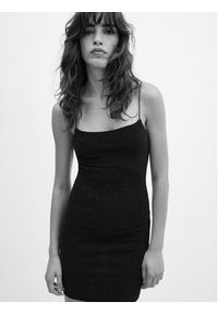 mango - Mango Sukienka koktajlowa Xlima 57059103 Granatowy Slim Fit. Kolor: niebieski. Materiał: syntetyk. Styl: wizytowy #4