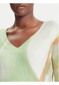 Desigual Sweter Oulu 25WWJF13 Zielony Regular Fit. Kolor: zielony. Materiał: syntetyk #2