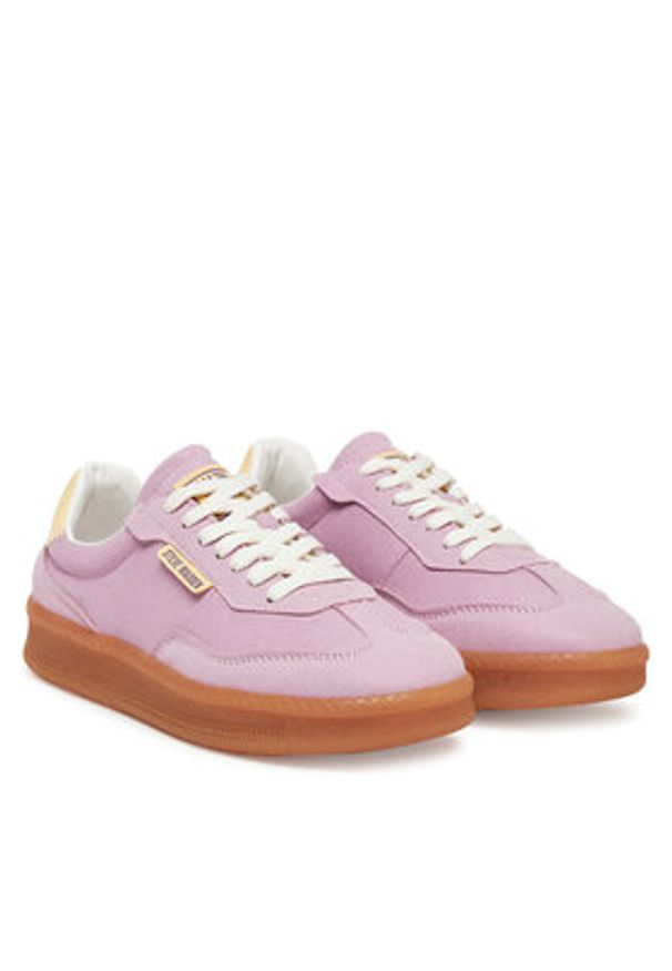 Steve Madden Sneakersy Euphoria SM11003591 Różowy. Kolor: różowy. Materiał: skóra