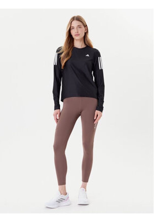 Adidas - adidas Koszulka techniczna Own The Run IN1568 Czarny Regular Fit. Kolor: czarny. Materiał: syntetyk. Sport: bieganie