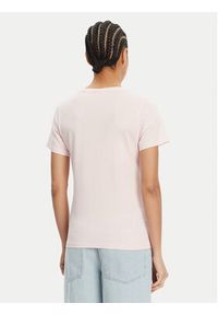 Hugo - HUGO T-Shirt Classic 50513667 Różowy Slim Fit. Kolor: różowy. Materiał: bawełna #3