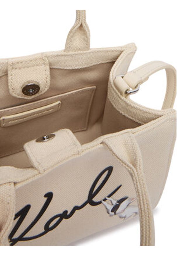 Karl Lagerfeld - KARL LAGERFELD Torebka B1W50094 Beżowy. Kolor: beżowy
