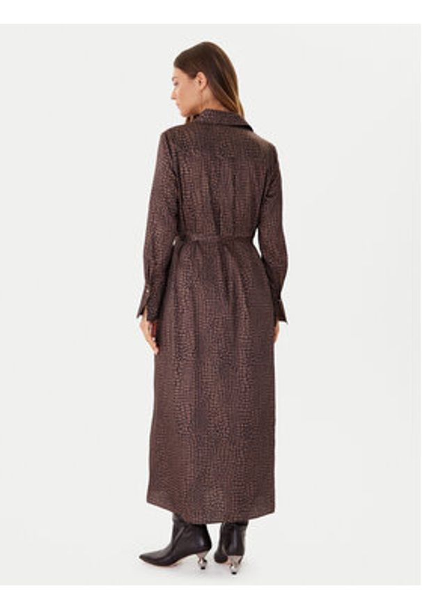 JOOP! Sukienka koszulowa 58 JW243D268 30049375 Beżowy Regular Fit. Kolor: beżowy. Materiał: syntetyk. Typ sukienki: koszulowe