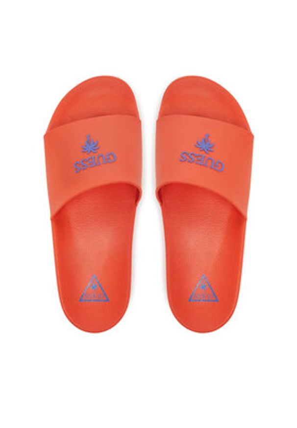 Guess Klapki F5GZ05 BB00F Pomarańczowy. Kolor: pomarańczowy. Materiał: syntetyk