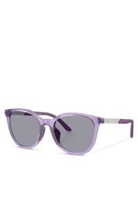 Okulary przeciwsłoneczne Emporio Armani. Kolor: fioletowy