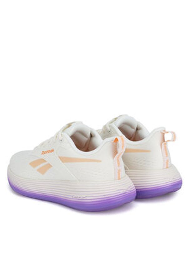 Reebok Sneakersy Dmx Comfort + 100201512 Écru. Materiał: skóra