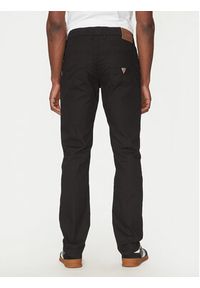 Guess Spodnie materiałowe M5RAS2 WGXW1 Czarny Slim Fit. Kolor: czarny. Materiał: syntetyk