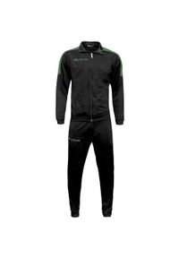 Givova - Dres Męski Tuta Revolution. Kolor: zielony, czarny, wielokolorowy. Materiał: dresówka
