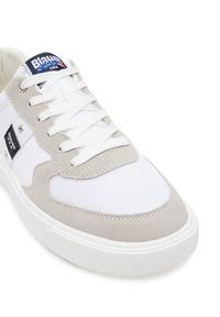 Blauer Sneakersy S5BUCK02/MES Biały. Kolor: biały. Materiał: zamsz, skóra