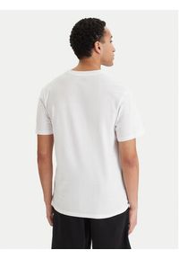 Quiksilver T-Shirt EQYZT08174 Biały Regular Fit. Kolor: biały. Materiał: bawełna #3