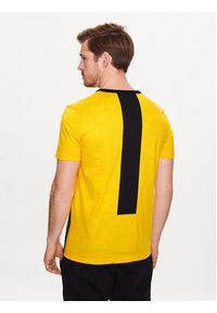 Le Coq Sportif T-Shirt 2310027 Żółty Regular Fit. Kolor: żółty. Materiał: bawełna #2